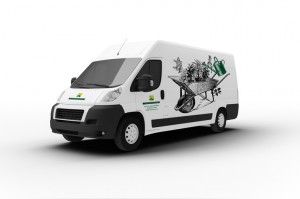 Marquage produit Camion univers visuel Cap Saison Paysage