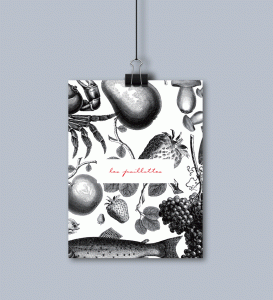 Les Sources de Caudalie-Menu restaurant-Creation Agence le 6- Affiches-Design graphique Paris-communication corporate