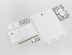 Les etangs de Corot-papeterie institutionnel-charte graphique-plateforme de marque