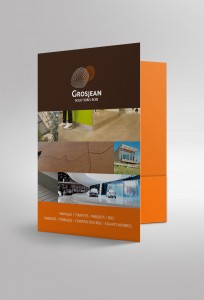 Grosjean Solutions Bois - Agence le 6 - identité visuelle - Edition corporate