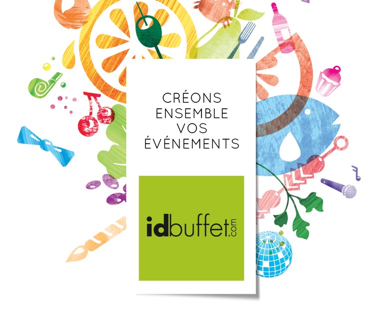 Logo idbuffet-identite visuelle-illustration-style visuel