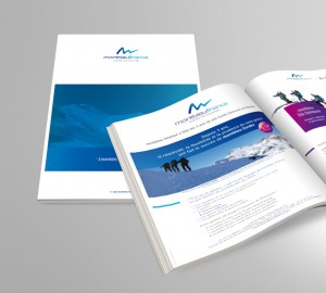 Montbleu Finance Edition corporate Identite visuelle Agence le 6