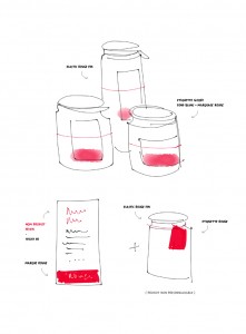 rouge-mood board-etiquette rouge-univers visuel