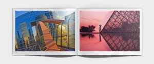 Mise en page double intérieure chapitre Architecture Edition corporate identitaire - Agence le 6 pour les Editions Declics