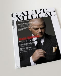 Gault Millau-Affiche-Cover Magazine-Creation Agence le 6 Paris-Identite visuelle-charte graphique