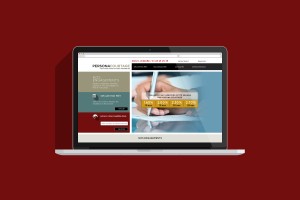 Persona Courtage-Site internet corporate-Création graphique Agence le 6 PAris