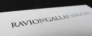 Ravion_Gallas_Associes_Papeterie_Identite Agence le 6