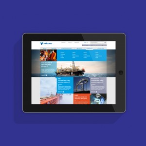 Vallourec-Site internet corporate-iPad-Creation Agencele6.com