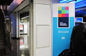 Agefiph_Forum Reussir Ensemble_Agence le 6-Signaletique Panneau Accueil