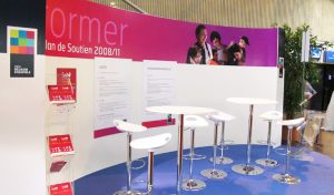 Agefiph_Forum Reussir Ensemble_Agence le 6-Signaletique Stand Former