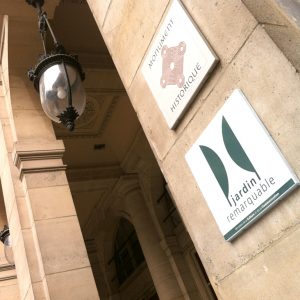 Jradin Remarquable-Signaletique-Identite visuelle-Logotype. Creation Agence le 6 Paris