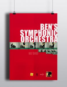 Microbe Label-Affiche Concert Ben-Catalogue-Edition-Identite visuelle-Agence de creation le 6 Paris