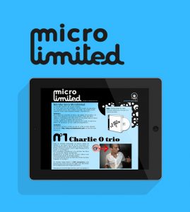 Microbe Label-Site internet evenementiel-Identite visuelle-Agence de Design le 6 Paris