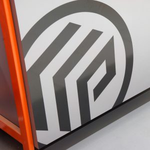 Point P Libre service-Marquage mobilier-Identite visuelle-Creation Agence le 6 Paris