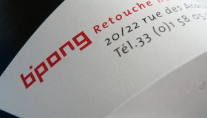 bpong-Logotype-Signature-retouche numerique-production image-univers visuelle-charte graphique-Agence design graphique paris-agence le 6-graphisme