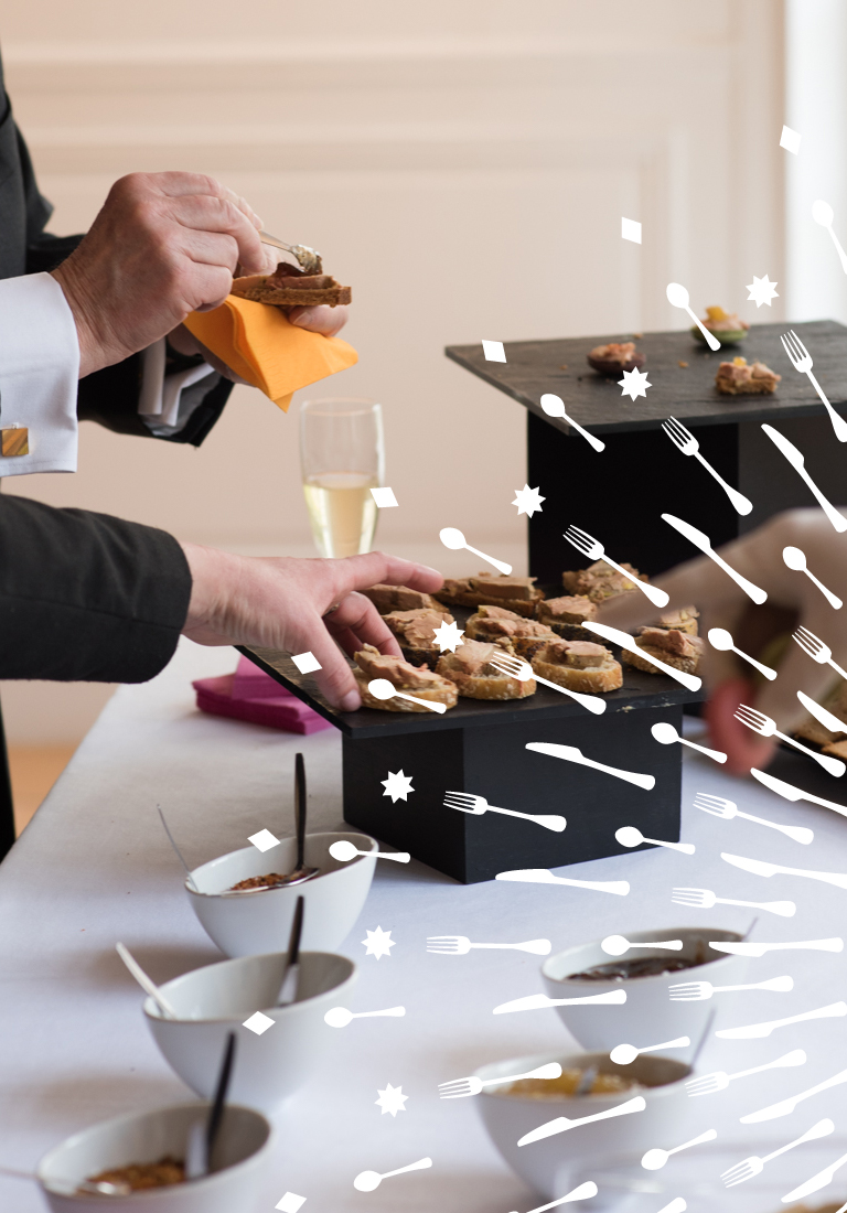Agencele6.Rive Gauche Reception-Logotype-Identity-Versailles-Traiteur-e-commerce-design graphique-Packaging