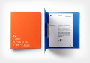 Agence-Le-6-Ref-Pi-Presse-Info-Plus-Agence-Presse-Data-Logotype-Print-Identite-visuelle-Graphic-Design-Communication-corporate-Paris-Classeur_Pi