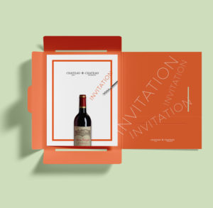 Agence le 6_ Chateau net-Chateau Primeur-Duclot-invitation-e commerce-Communication-image de marque-Corporate branding-Design graphique Paris