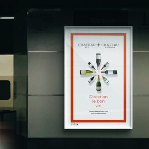 Agence le 6_ Chateau net-Chateau Primeur-Duclot-publicite-e commerce-Communication-image de marque-Corporate branding-Design graphique Paris