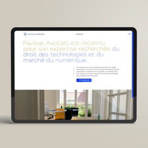 Pavleas Avocats-Desktop-Responsive-site internet- data -Univers visuel-Edition-Brochure-web-multimedias-agencele6- Paris-Agence de communication corporate
