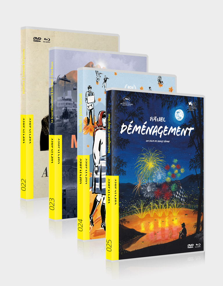 Survivance_CollectionDVD_UniversVisuel_Agencele6-Identite visuelle-Design graphique Paris_Branding_Logotype_Strategie de marque